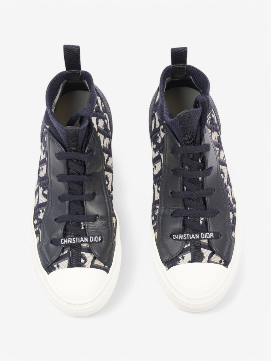 Christian Dior Walk n' Dior Navy / White Cotton EU 37 UK 4 Image 8