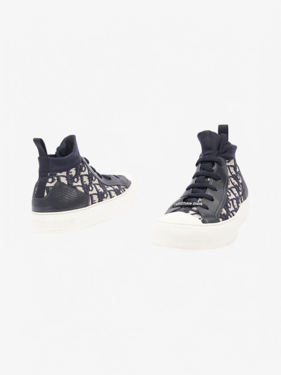 Christian Dior Walk n' Dior Navy / White Cotton EU 37 UK 4 Image 9
