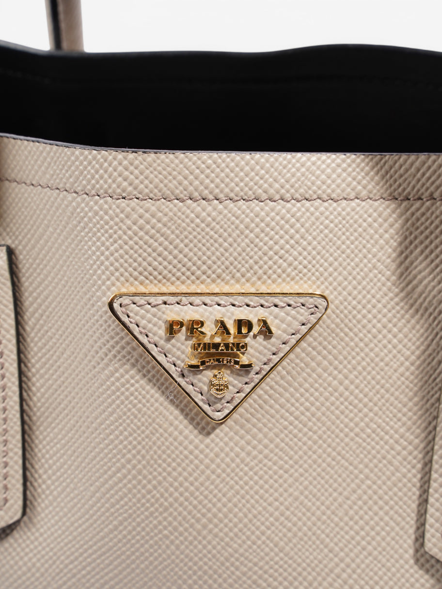 Prada Galleria Greige Saffiano Leather Large Image 7
