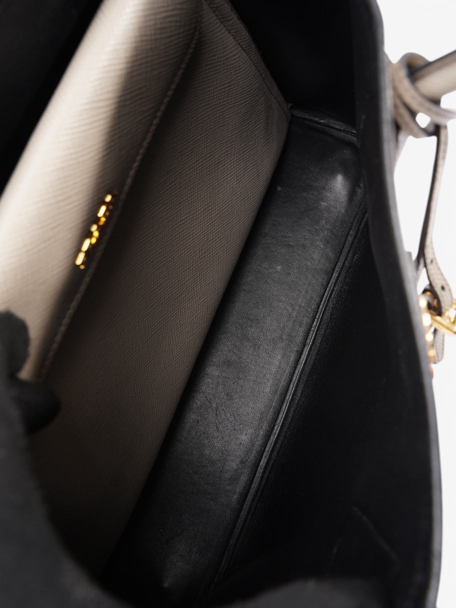 Prada Galleria Greige Saffiano Leather Large Image 8