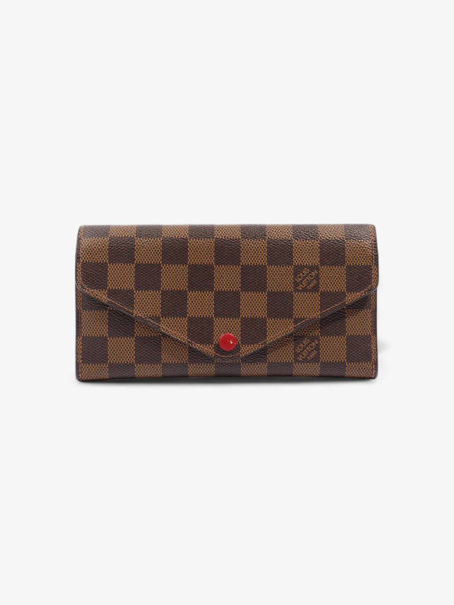Louis Vuitton Josephine Damier Ebene / Red Coated Canvas Image 1