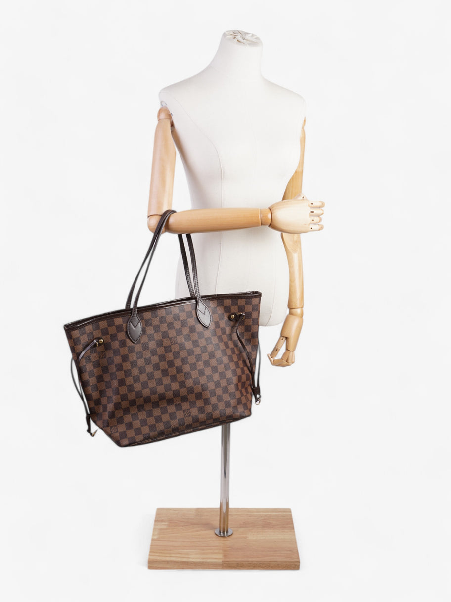 Louis Vuitton Neverfull Damier Ebene Coated Canvas MM Image 2