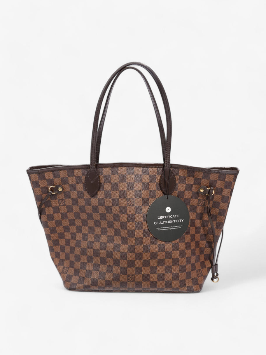 Louis Vuitton Neverfull Damier Ebene Coated Canvas MM Image 13