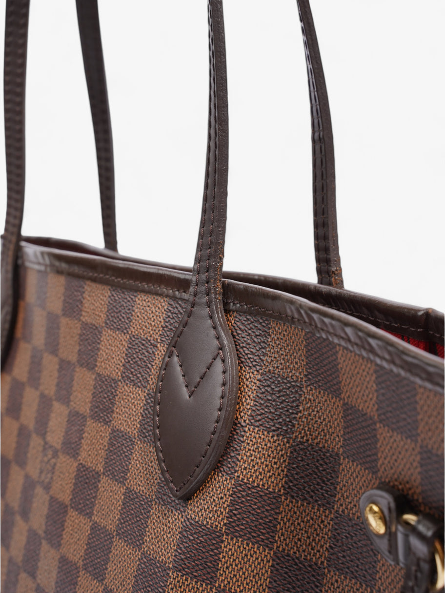 Louis Vuitton Neverfull Damier Ebene Coated Canvas MM Image 8