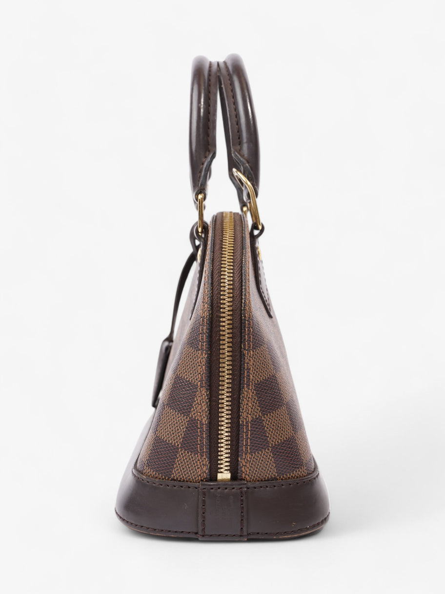 Louis Vuitton Alma Damier Ebene Coated Canvas BB Image 3