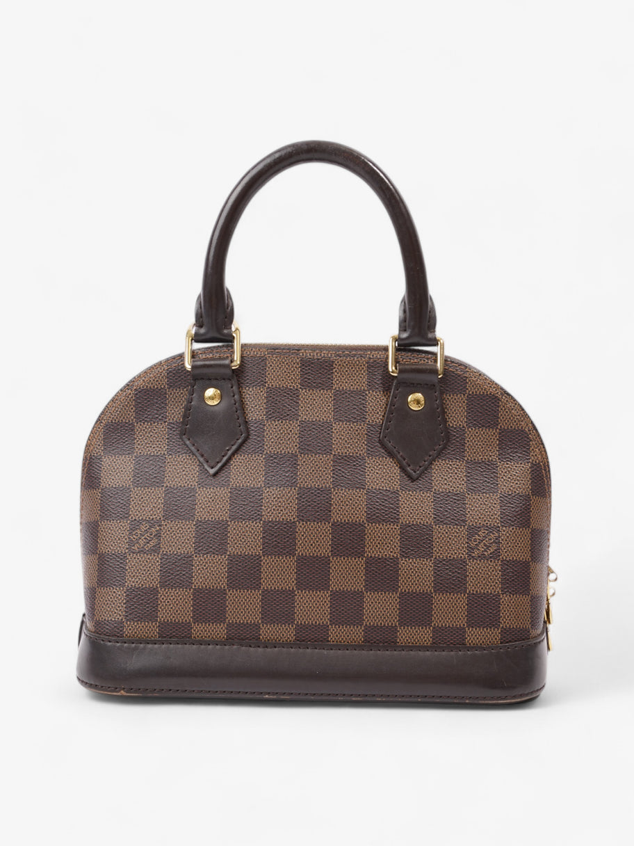 Louis Vuitton Alma Damier Ebene Coated Canvas BB Image 4