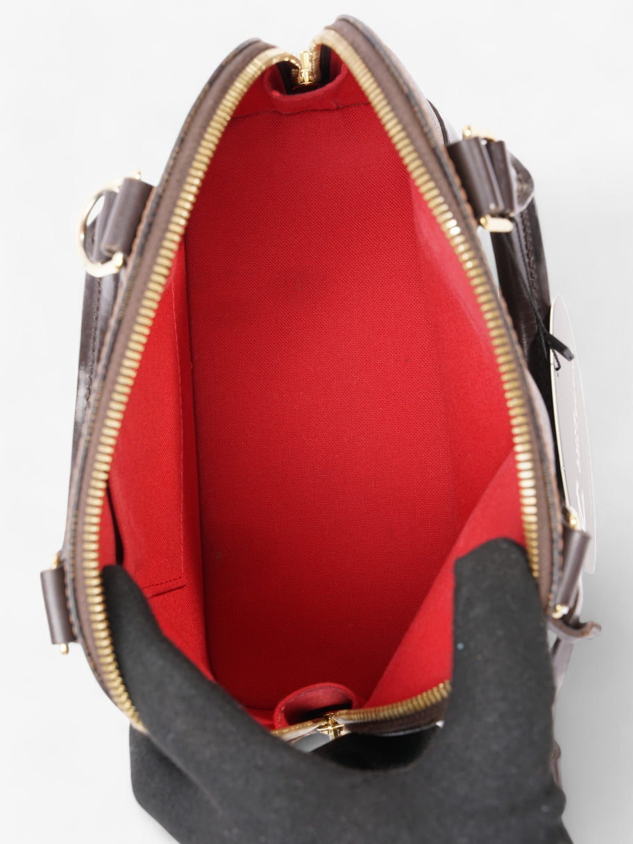 Louis Vuitton Alma Damier Ebene Coated Canvas BB Image 8