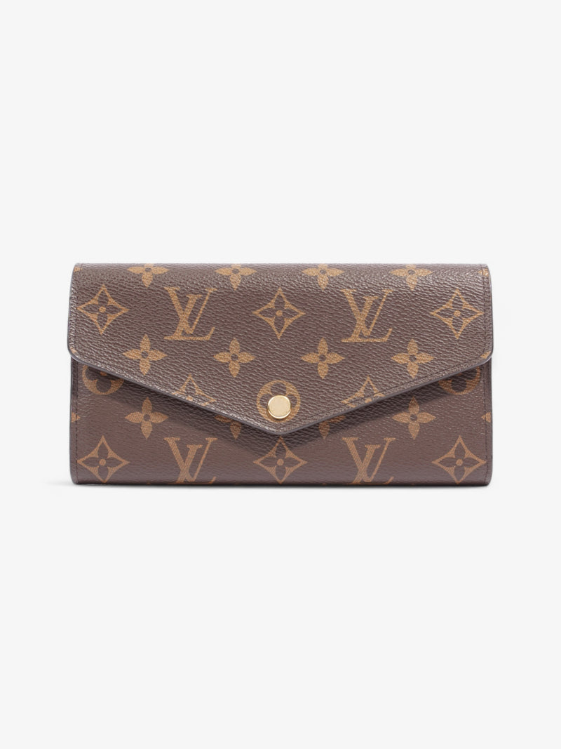  Louis Vuitton Sarah Wallet Monogram Coated Canvas