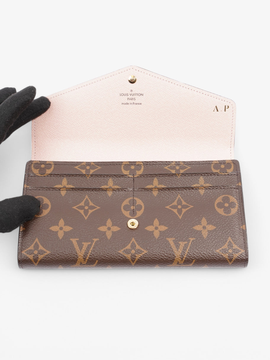 Louis Vuitton Sarah Wallet Monogram Coated Canvas Image 4