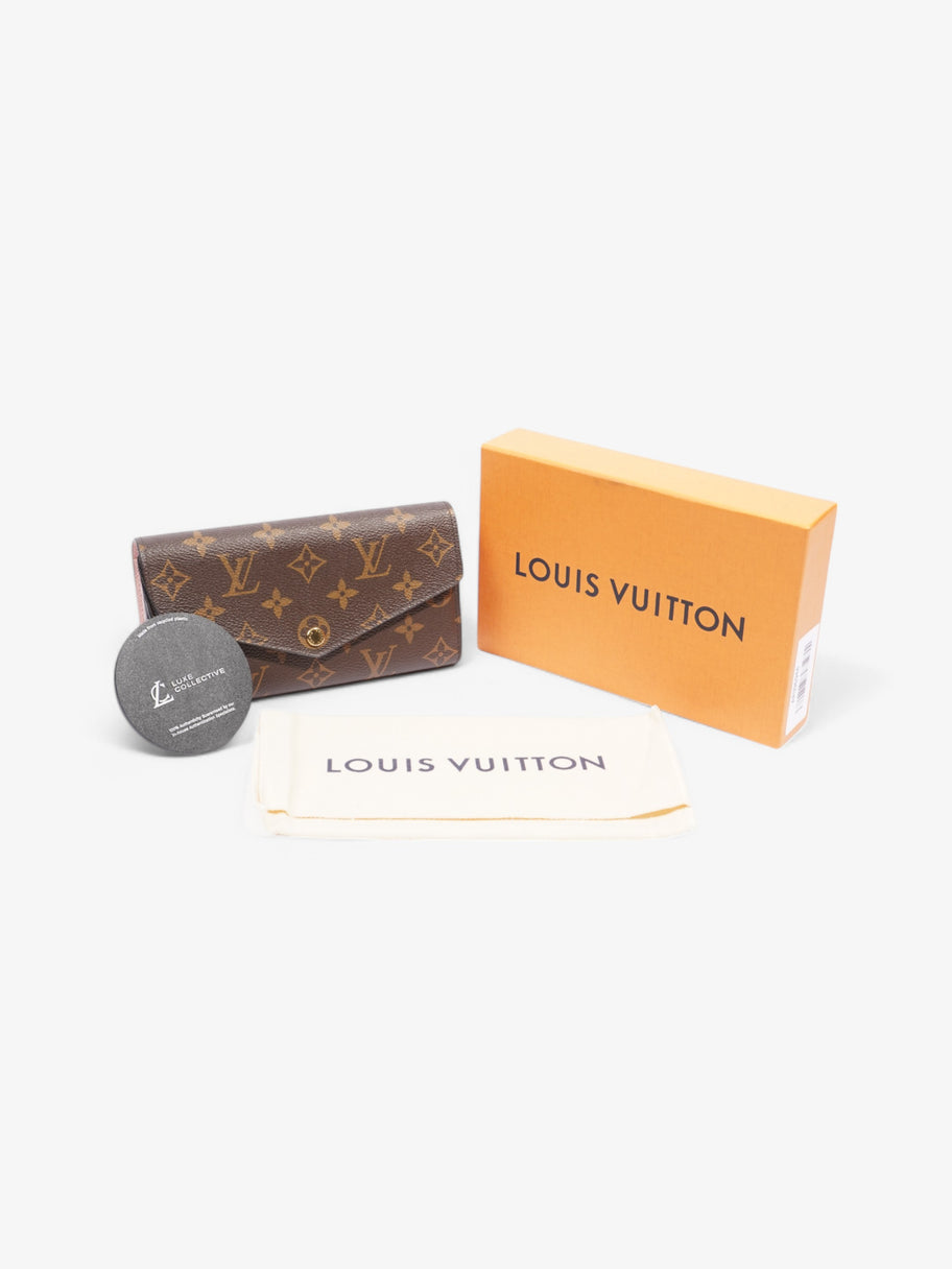 Louis Vuitton Sarah Wallet Monogram Coated Canvas Image 6