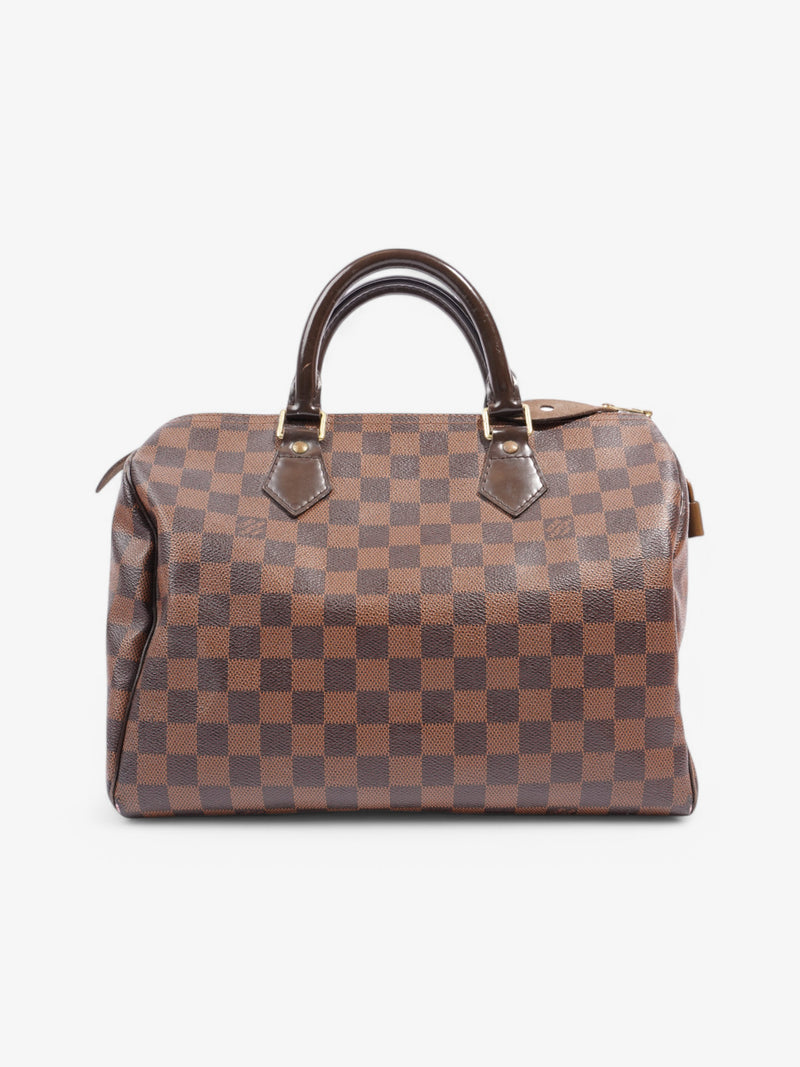  Louis Vuitton Speedy Damier Ebene Coated Canvas 30
