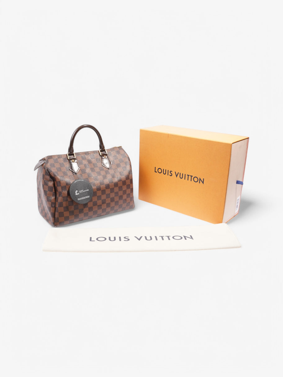 Louis Vuitton Speedy Damier Ebene Coated Canvas 30 Image 8