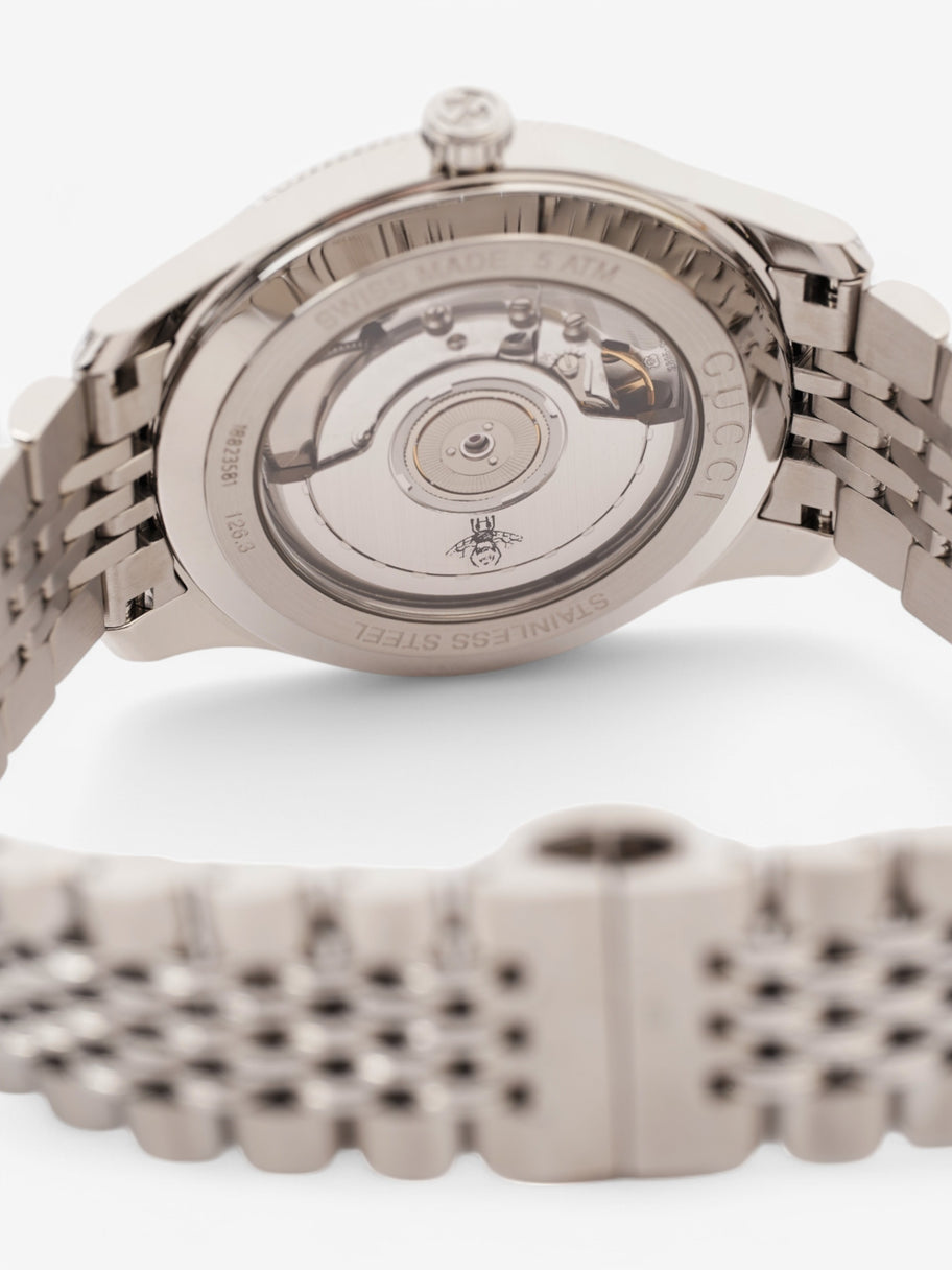 Gucci G-Timeless 126.3 Black / Silver Stainless Steel 40mm Image 3