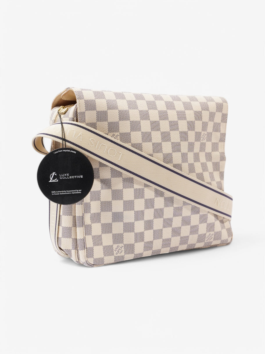 Louis Vuitton Naviglio  Damier Azur Coated Canvas Image 9