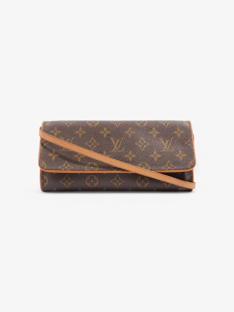  Louis Vuitton Twin Pochette Monogram Coated Canvas GM