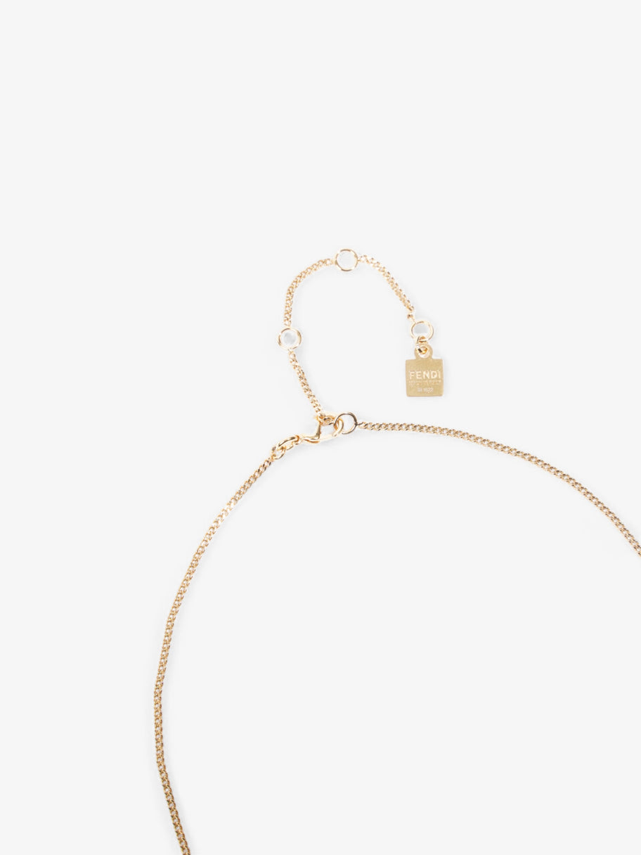 Fendi Forever Fendi Necklace Gold / black Base Metal Image 3