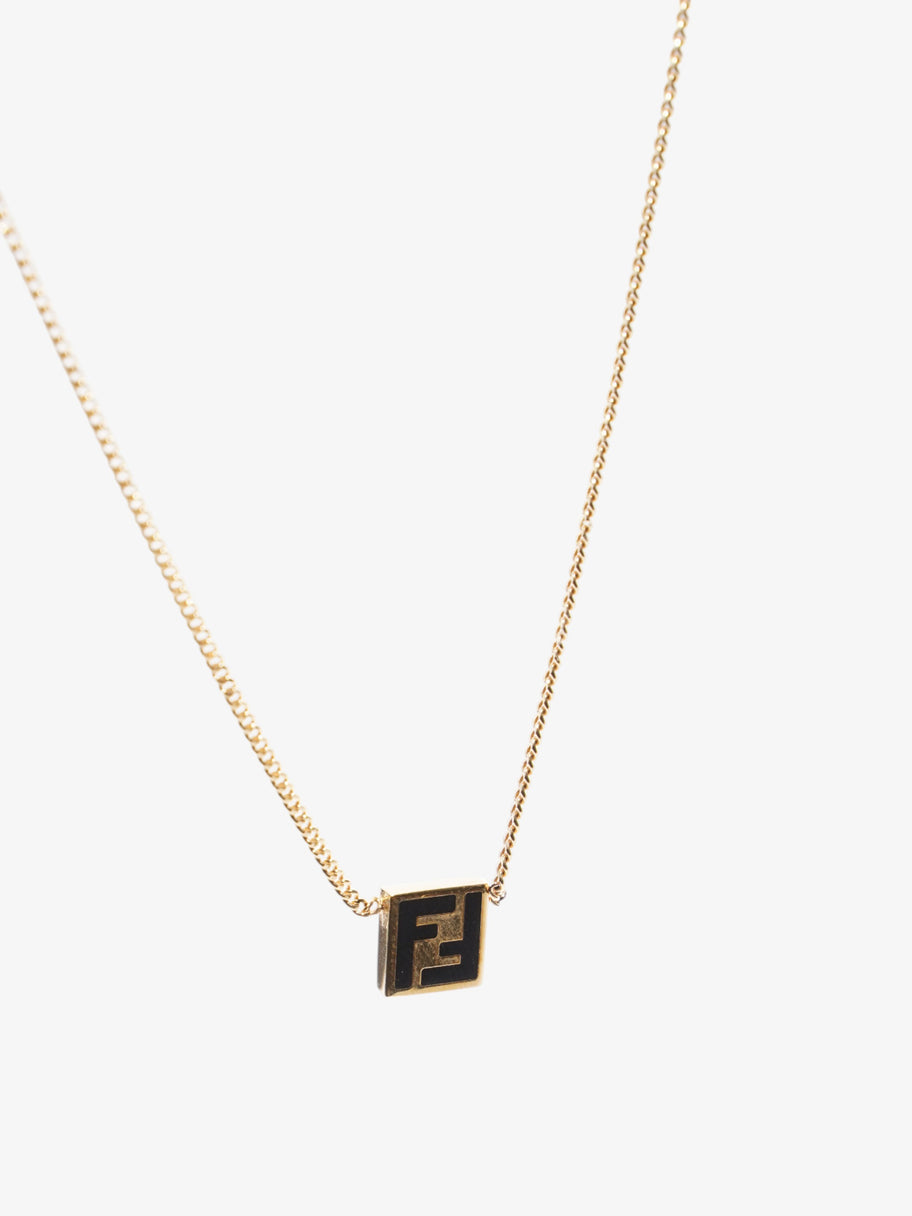 Fendi Forever Fendi Necklace Gold / black Base Metal Image 5