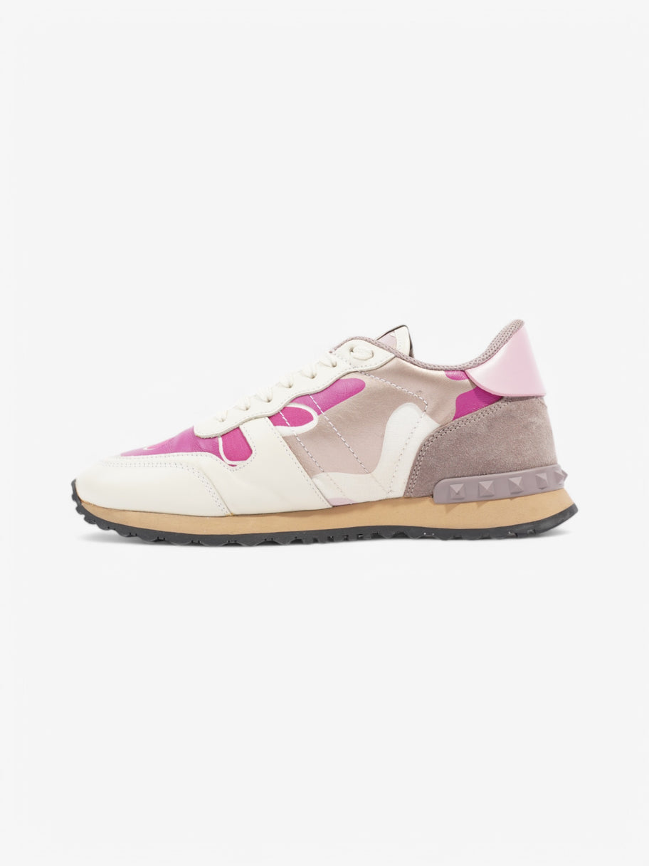 Valentino Rockrunner Sneakers Cream / Pink / Grey Leather EU 38.5 UK 5.5 Image 3