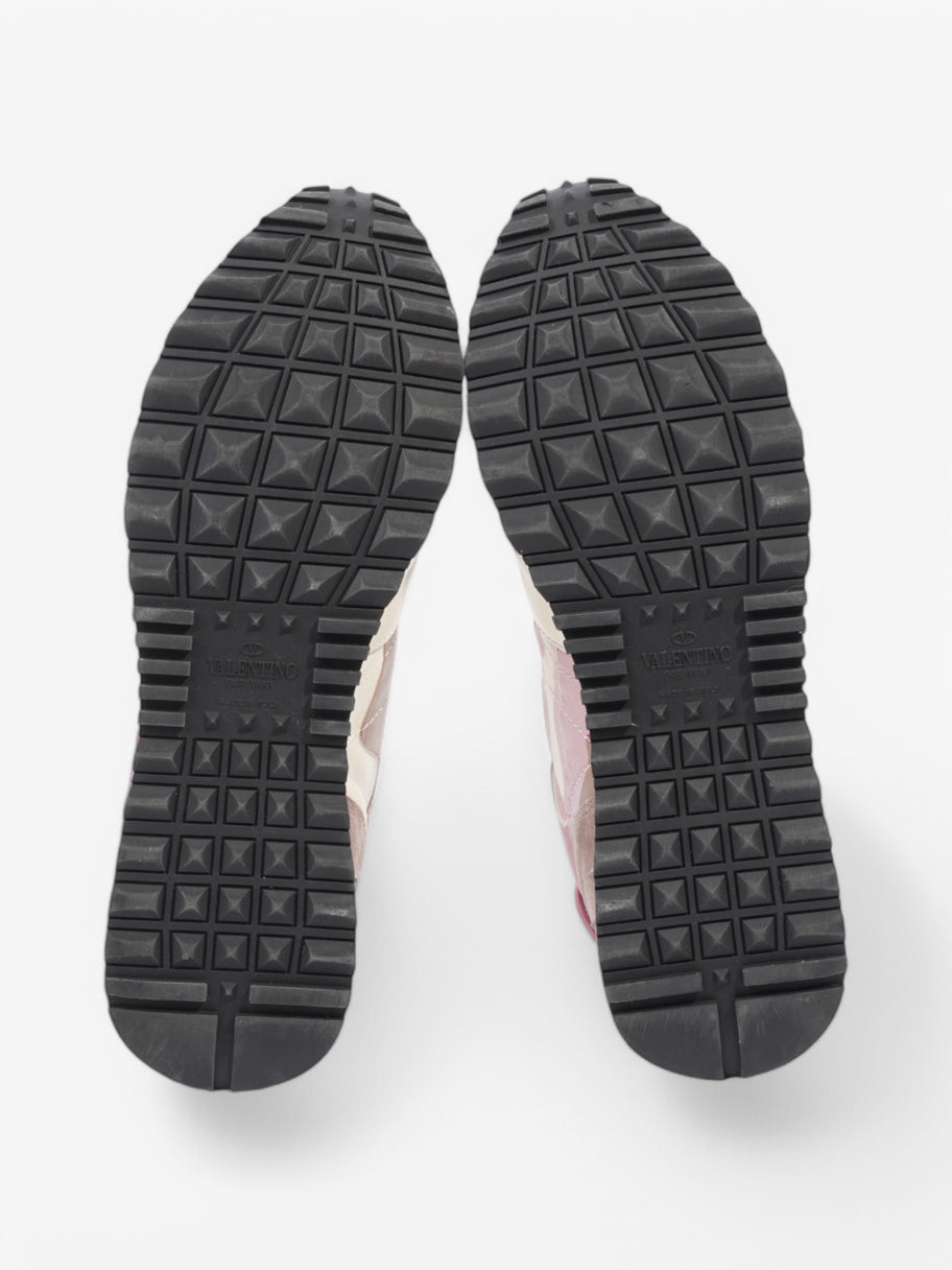 Valentino Rockrunner Sneakers Cream / Pink / Grey Leather EU 38.5 UK 5.5 Image 7