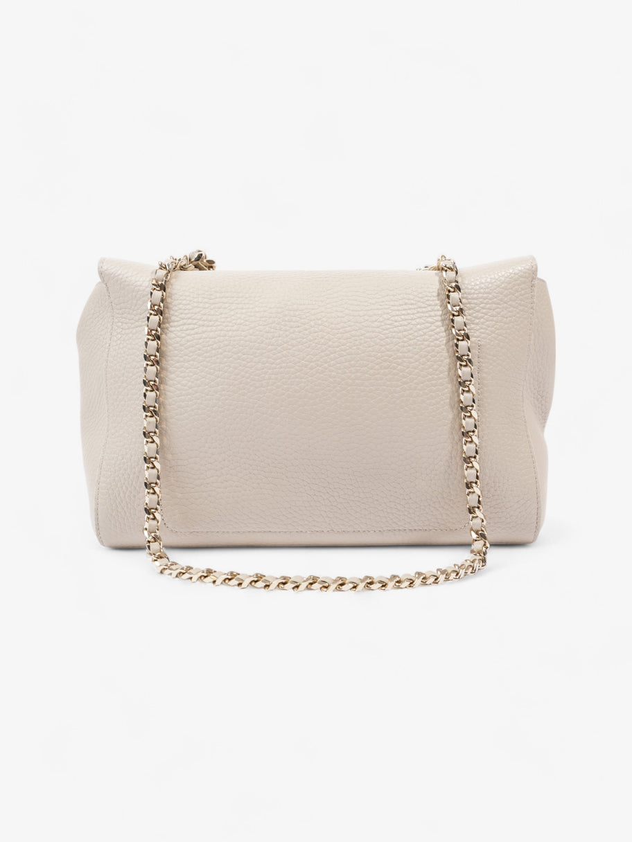 Mulberry Lily Top Handle Bag Chalk Grained Leather Image 4