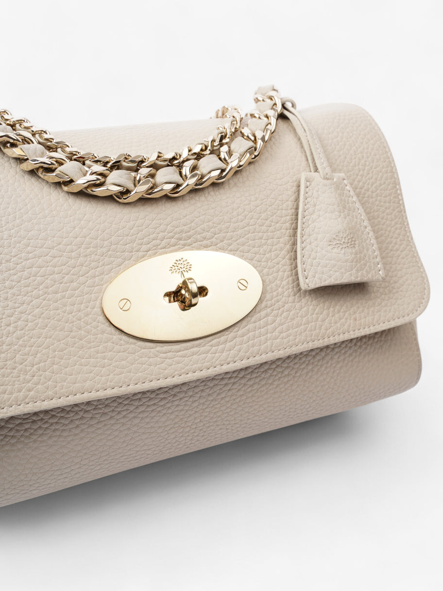 Mulberry Lily Top Handle Bag Chalk Grained Leather Image 7