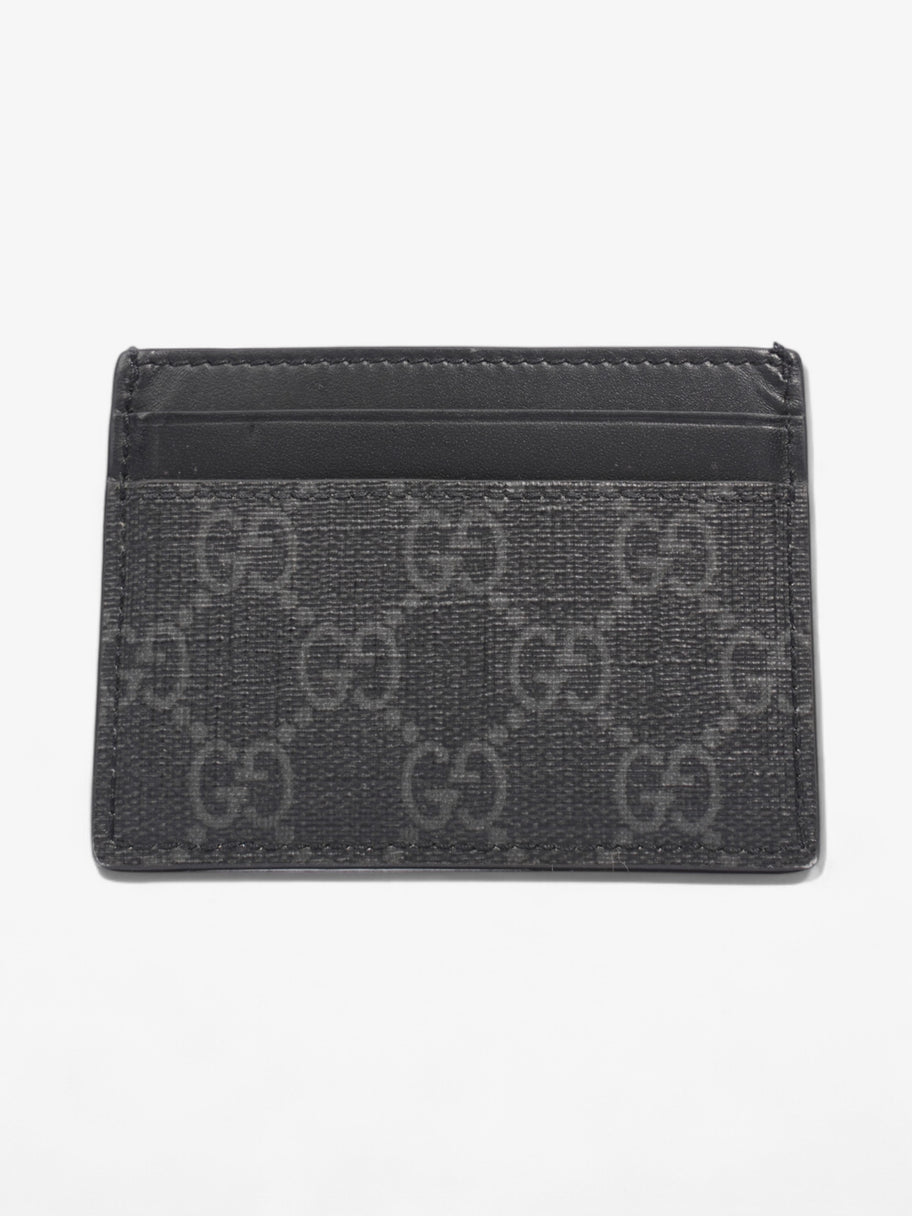 Gucci GG Snake Card Holder Black / Snake Canvas Image 2