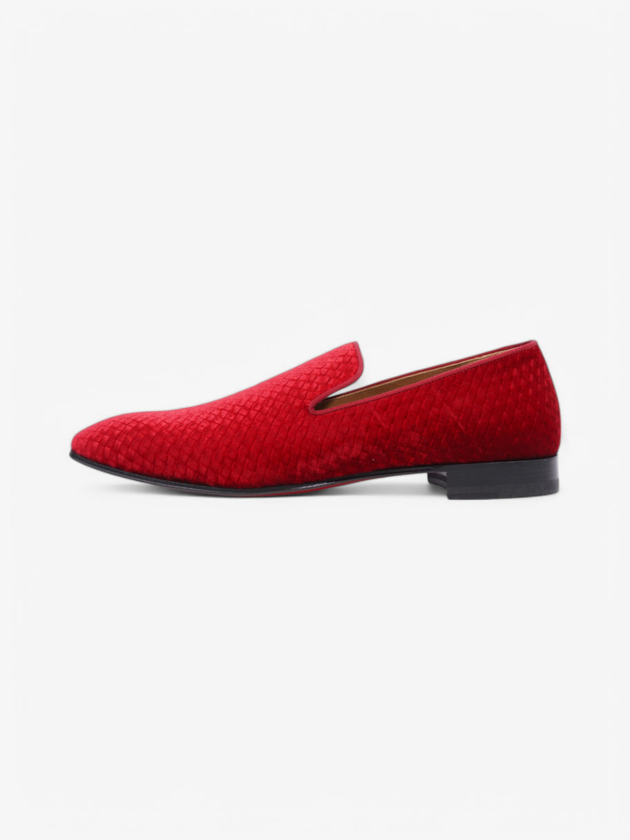 Christian Louboutin Dandelion Red Velvet EU 43 UK 9 Image 5