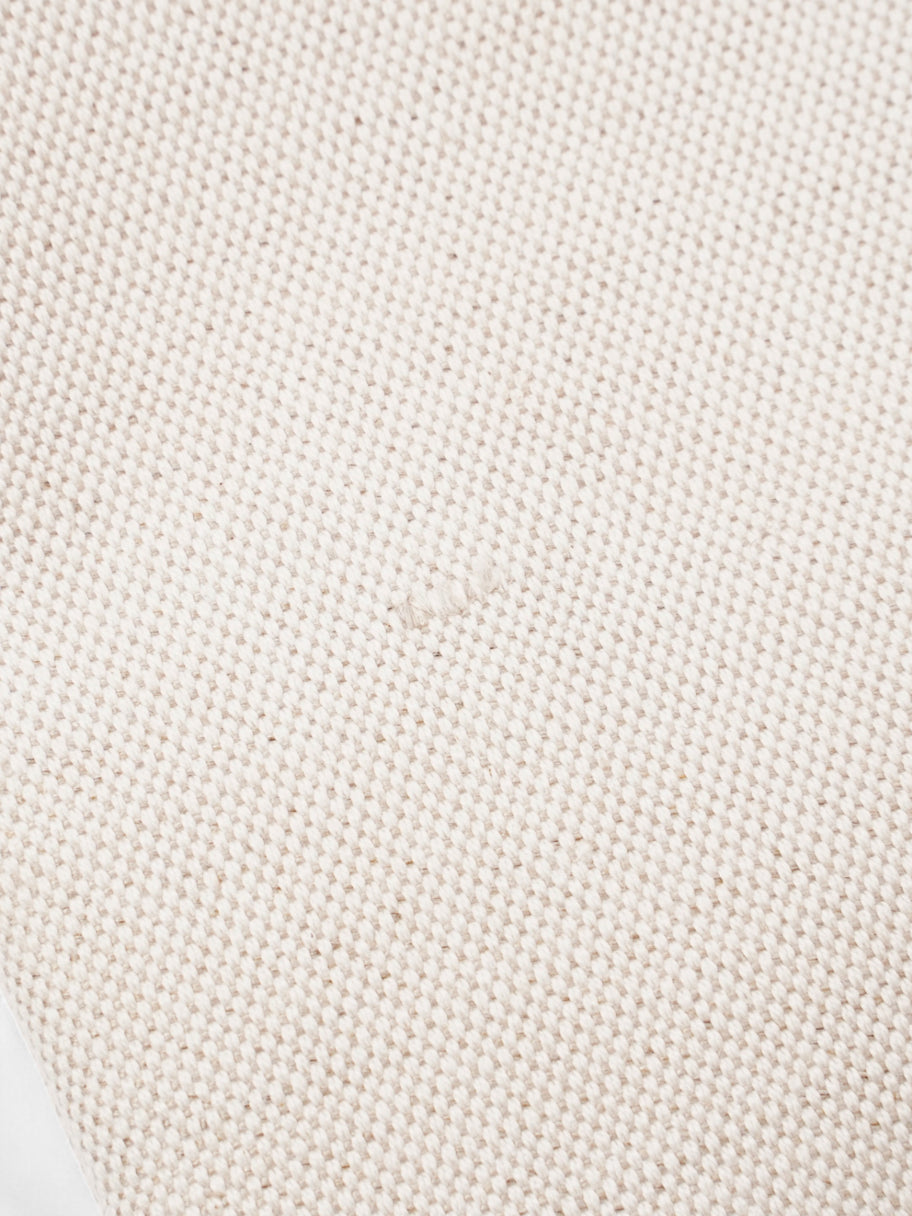 Balenciaga Pochette White  / Black Canvas Image 6
