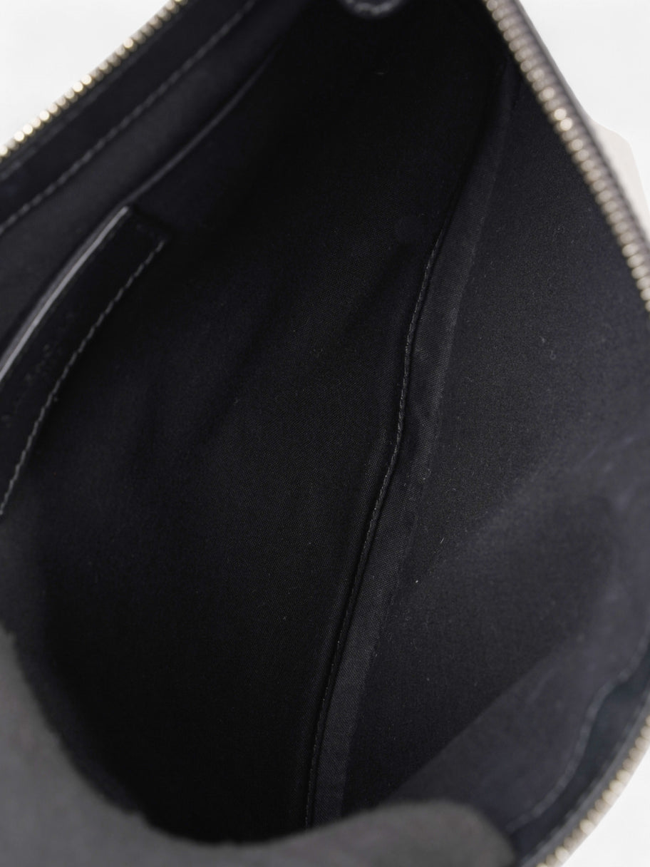 Balenciaga Pochette White  / Black Canvas Image 7