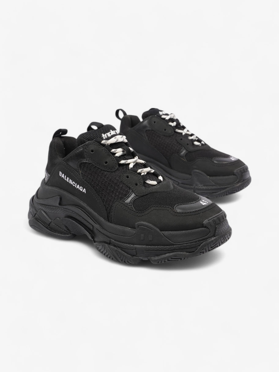 Balenciaga Triple S Black Mesh EU 41 UK 7 Image 2