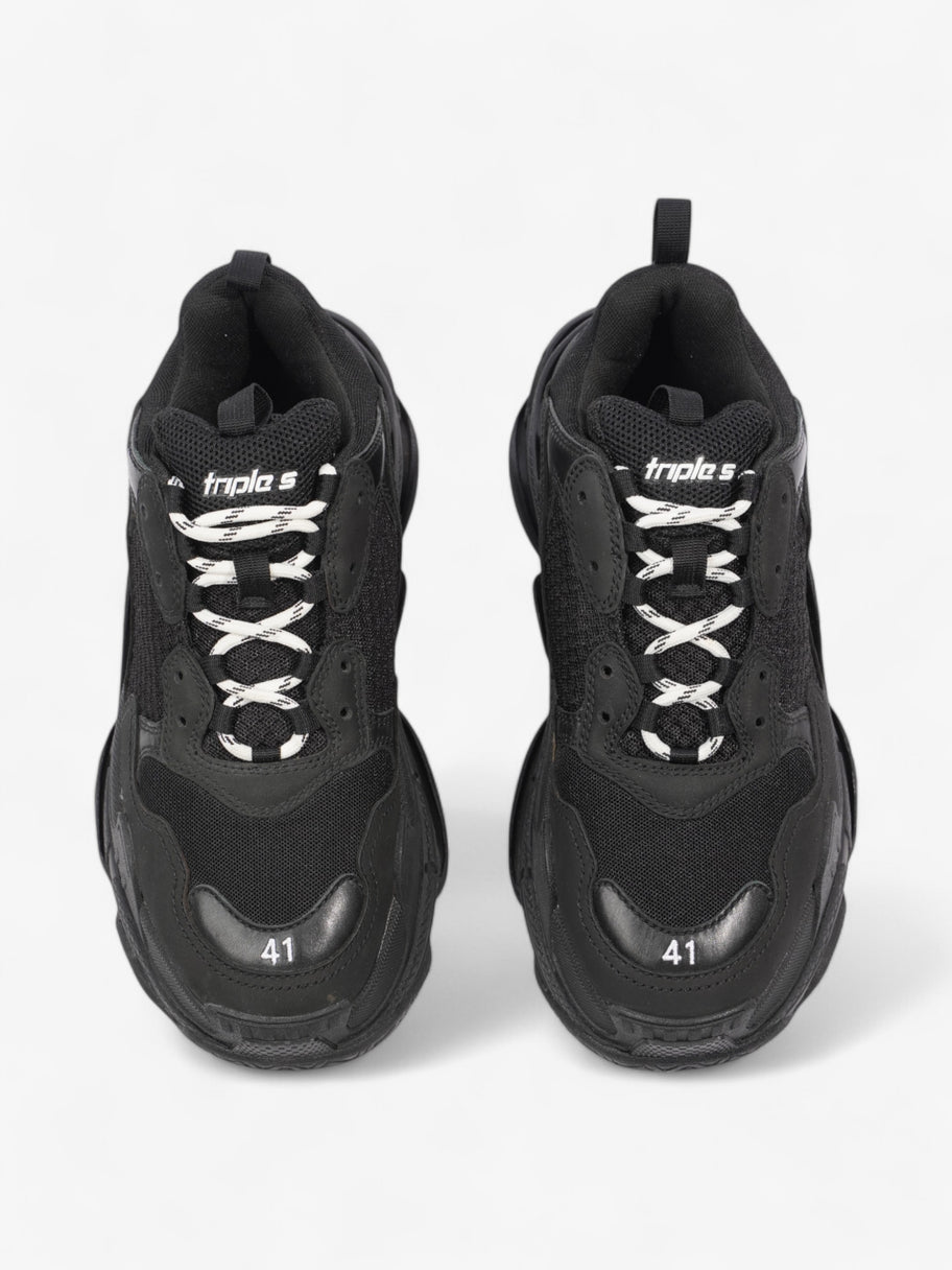 Balenciaga Triple S Black Mesh EU 41 UK 7 Image 8