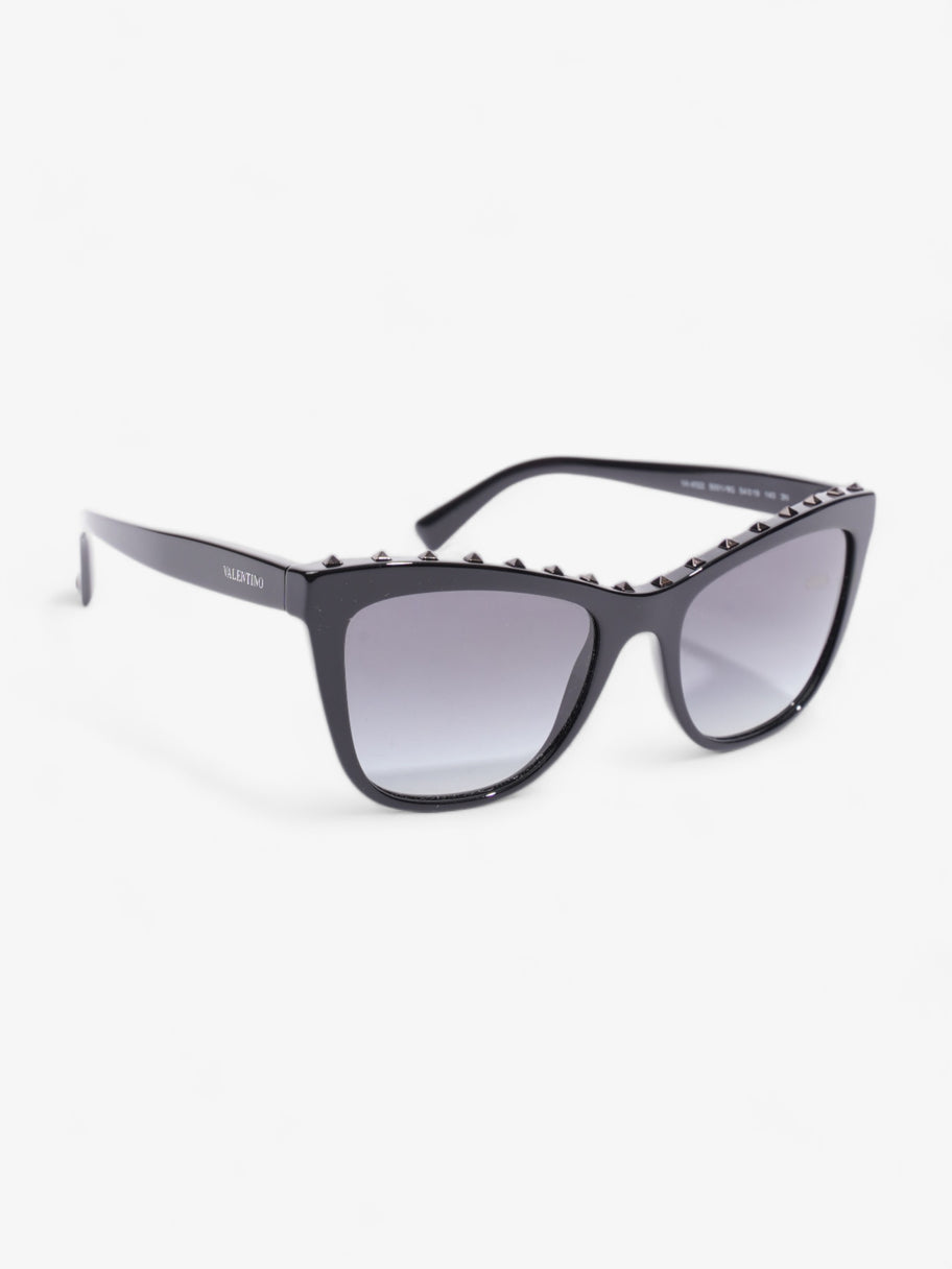 Valentino Rockstud Cat-Eye Sunglasses Black Acetate 140mm Image 7