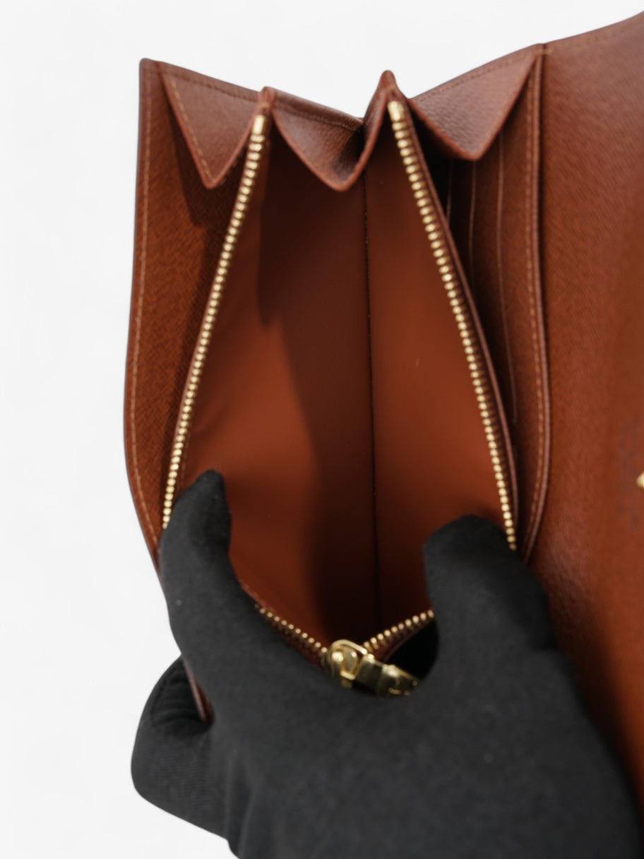 Louis Vuitton Sarah Wallet Monogram Canvas Image 9