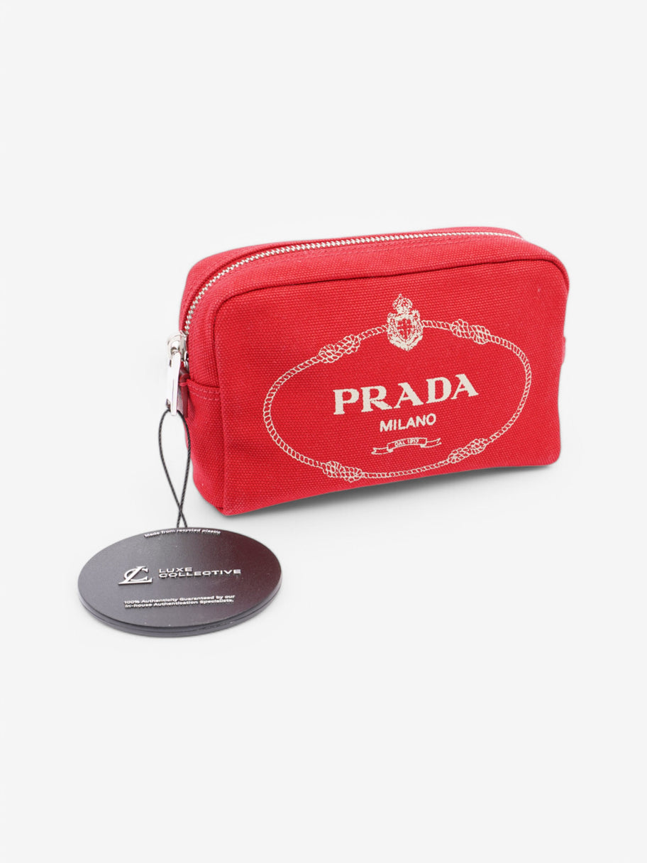 Prada Pouch Red Cotton Image 8