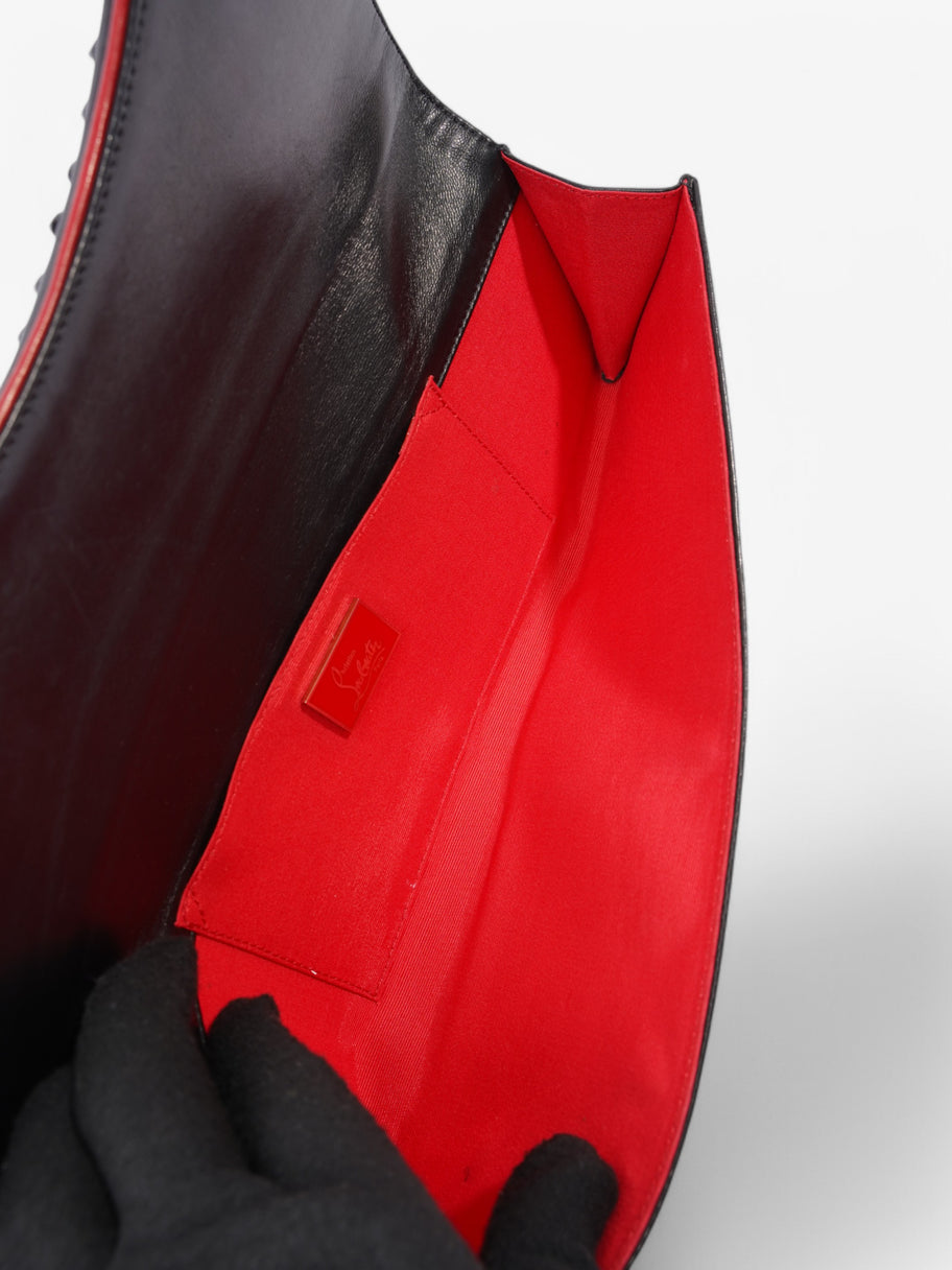 Christian Louboutin Loubiclutch Black / Red Leather Image 8