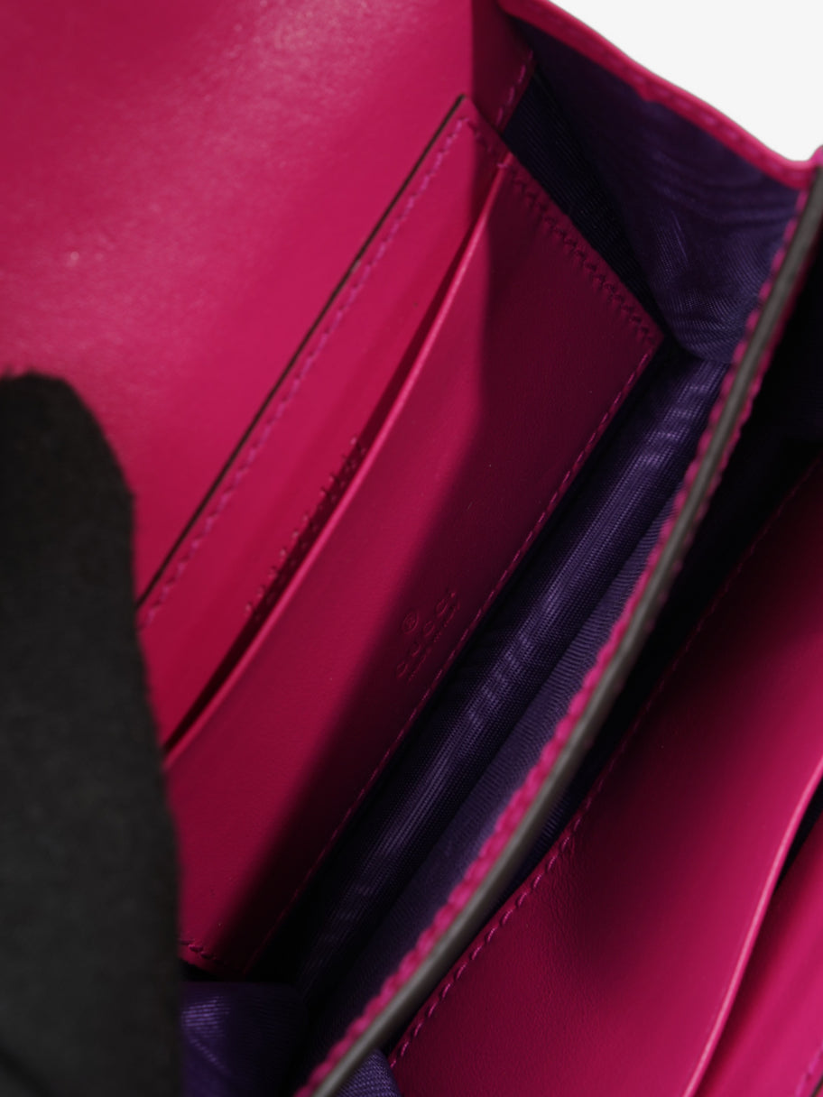 Gucci Lovely Bag Bright Pink Calfskin Leather Mini Image 8