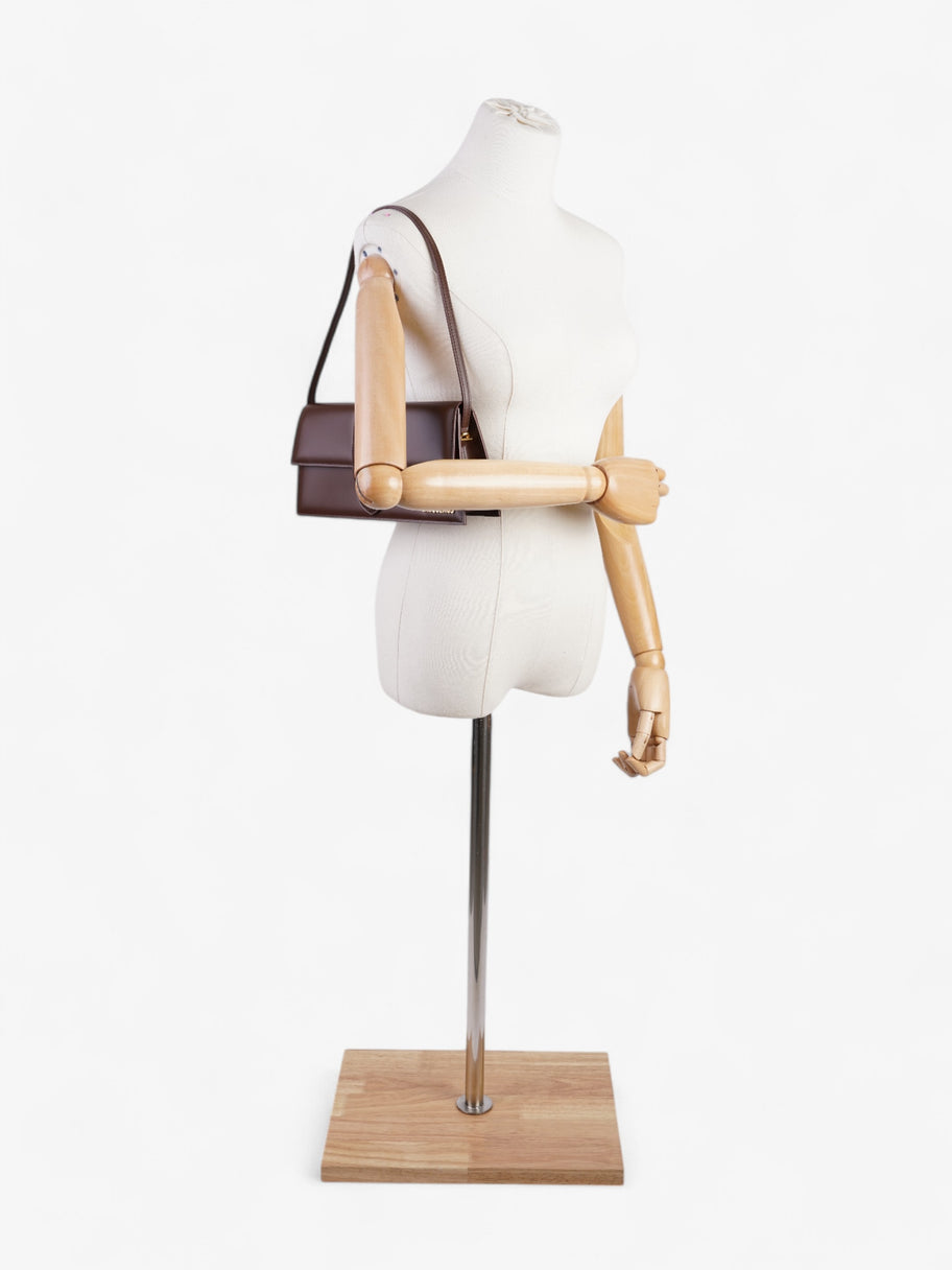 Jacquemus Le Bambino Long Brown Leather Image 2