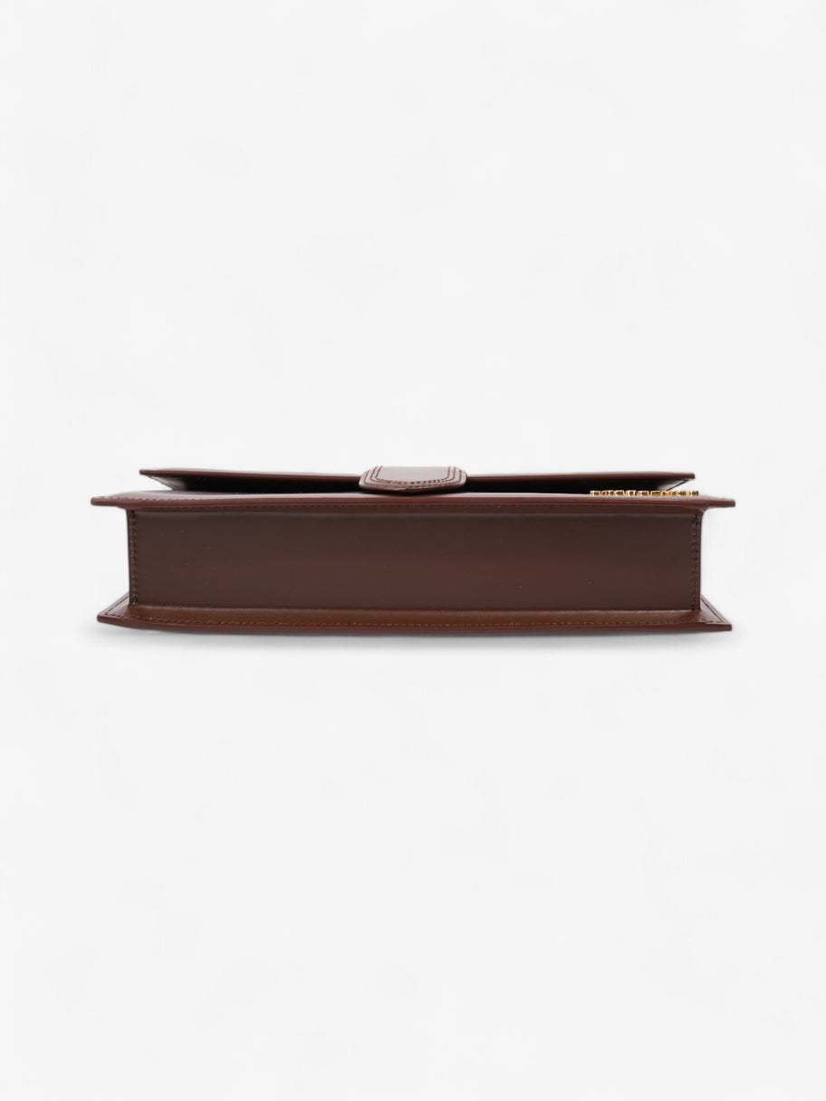 Jacquemus Le Bambino Long Brown Leather Image 7