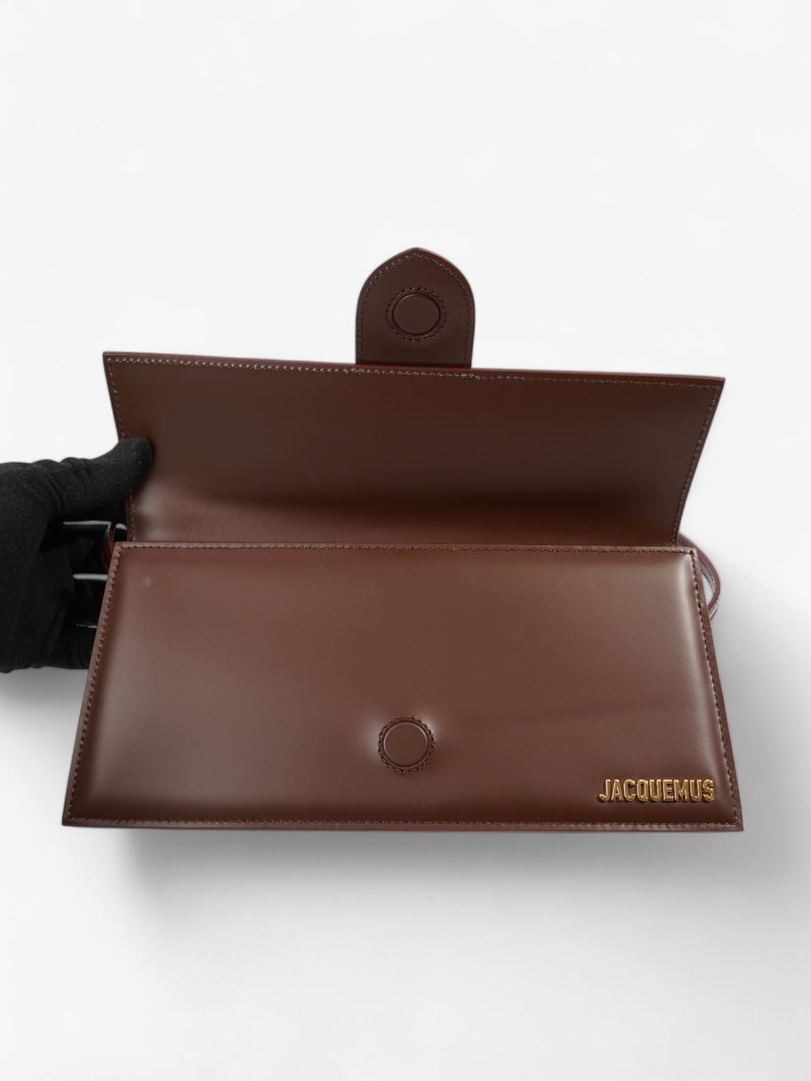 Jacquemus Le Bambino Long Brown Leather Image 8