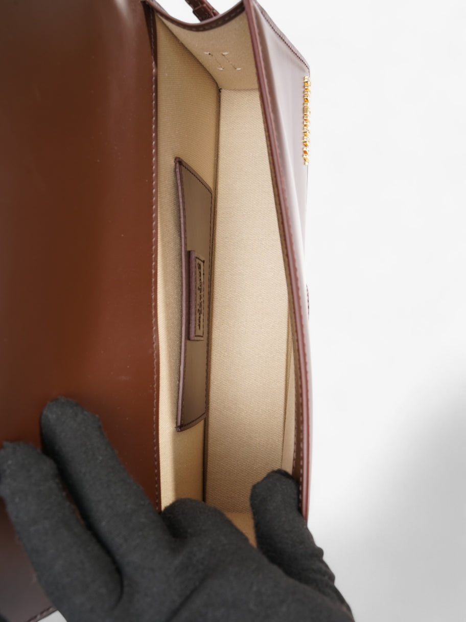 Jacquemus Le Bambino Long Brown Leather Image 9