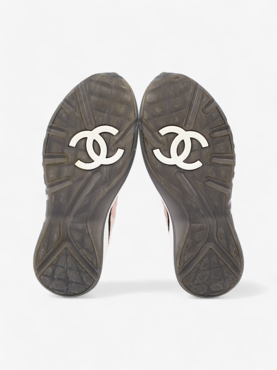 Chanel CC Sneakers Pink / Black Mesh EU 39 UK 6 Image 7