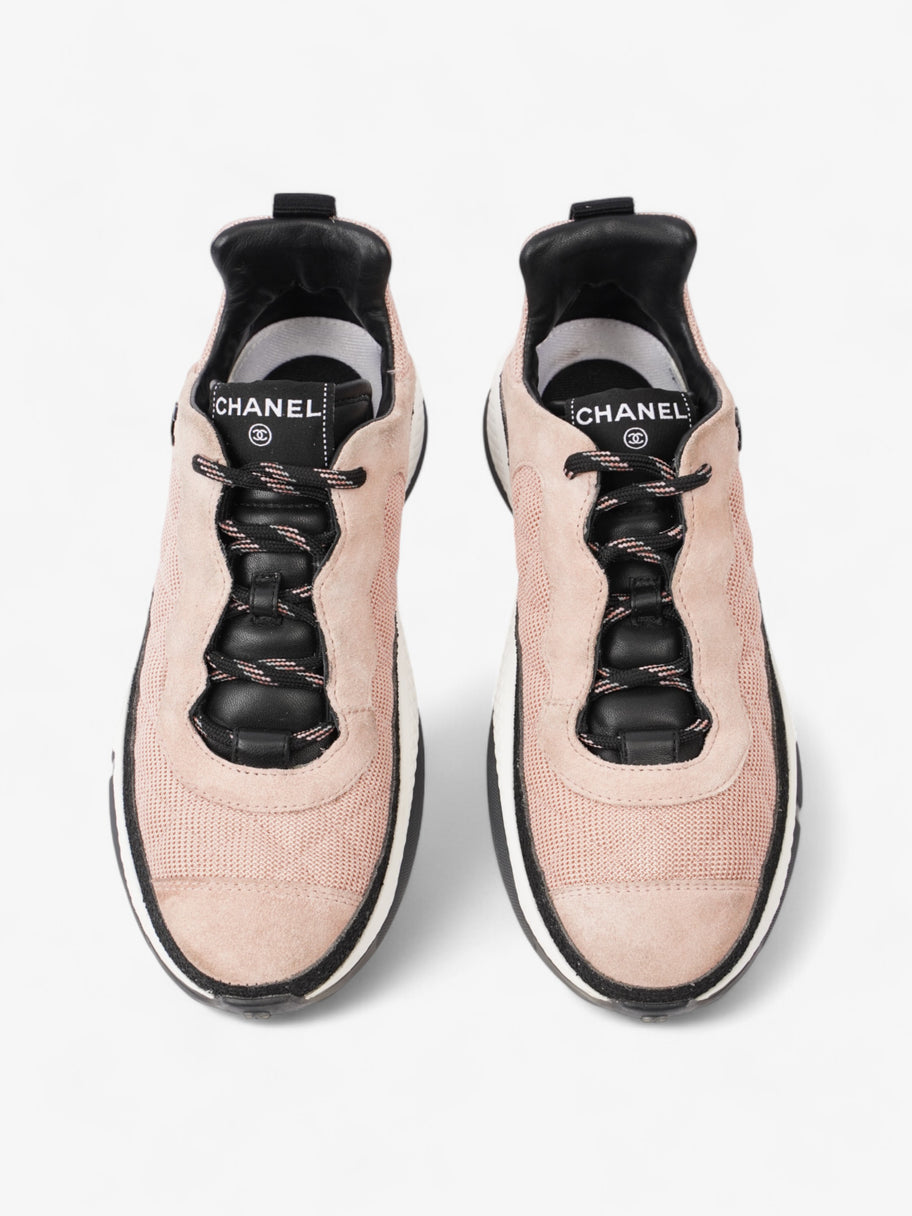 Chanel CC Sneakers Pink / Black Mesh EU 39 UK 6 Image 8