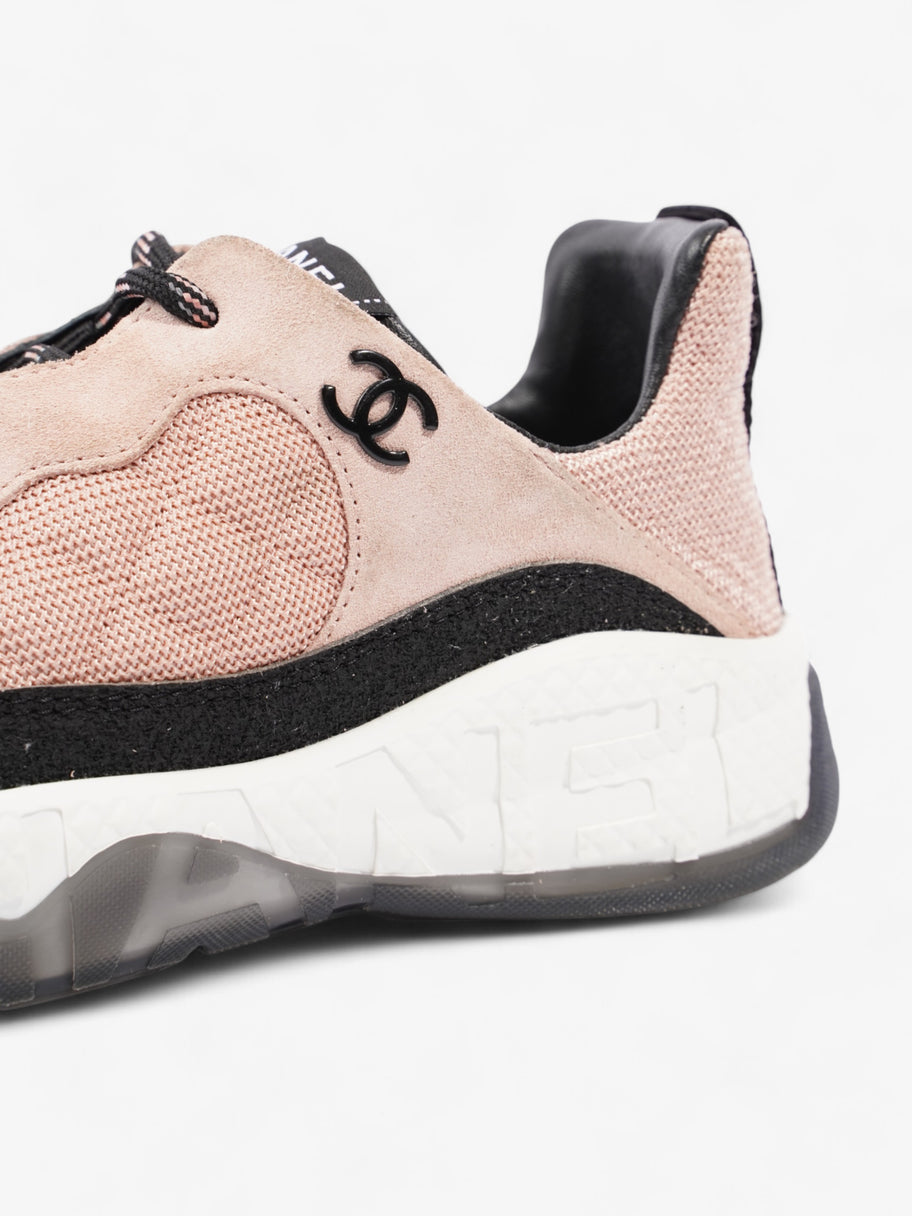Chanel CC Sneakers Pink / Black Mesh EU 39 UK 6 Image 9