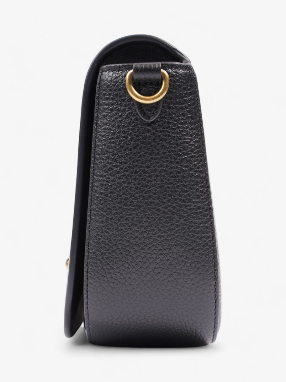 Mulberry Darley Satchel Black Grained Leather Small Image 3