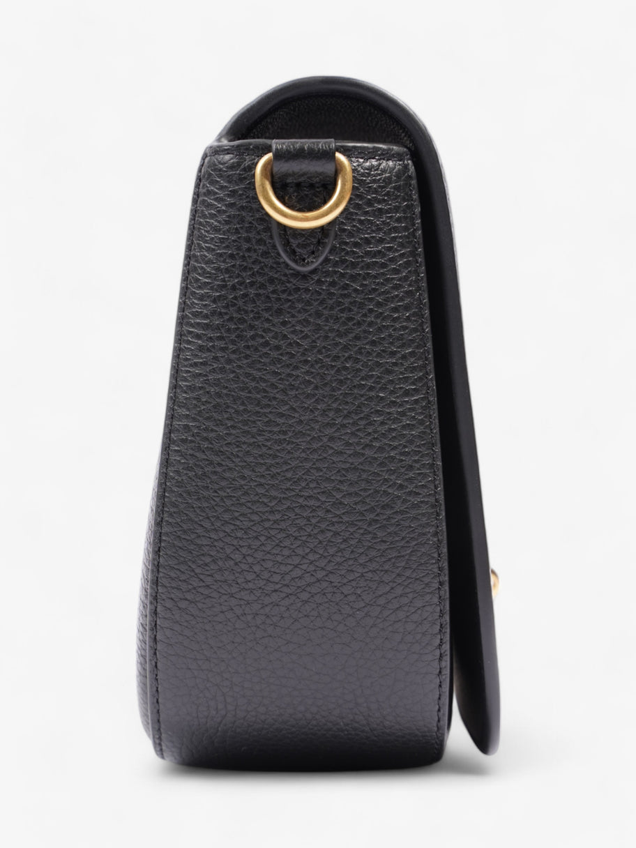 Mulberry Darley Satchel Black Grained Leather Small Image 5