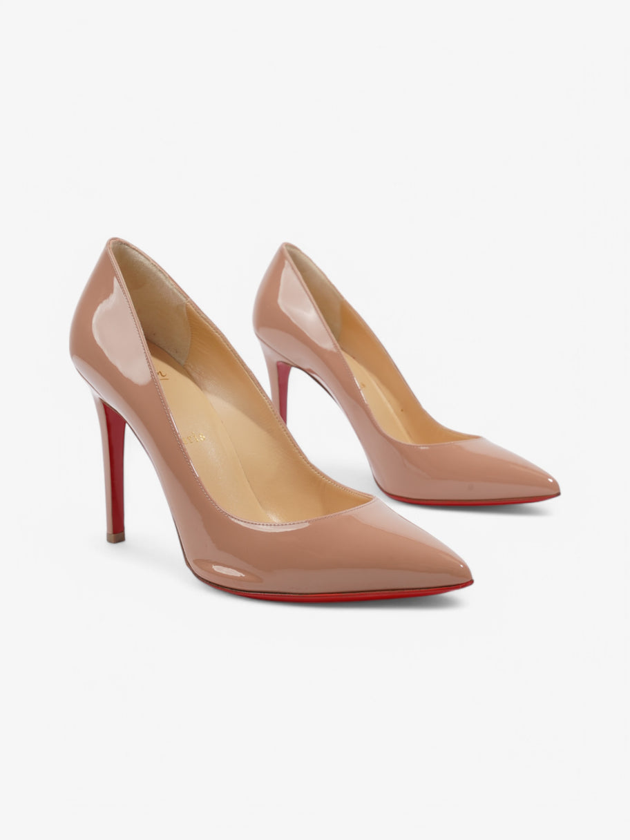 Christian Louboutin Pigalle 100 Nude Patent Leather EU 39.5 UK 6.5 Image 2