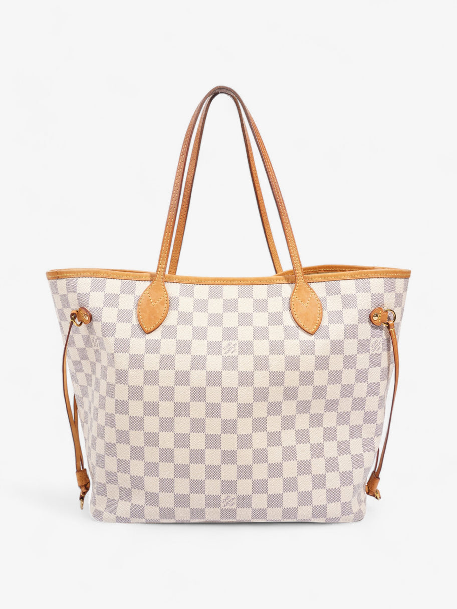 Louis Vuitton Neverfull Damier Azur Coated Canvas MM Image 4