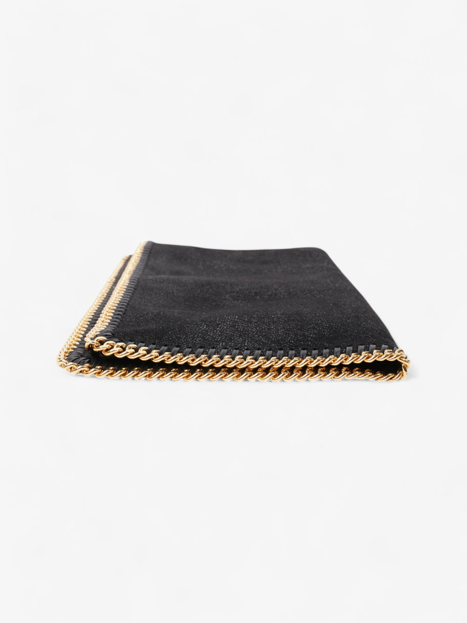 Stella McCartney Falabella Clutch Black Faux Suede Image 5