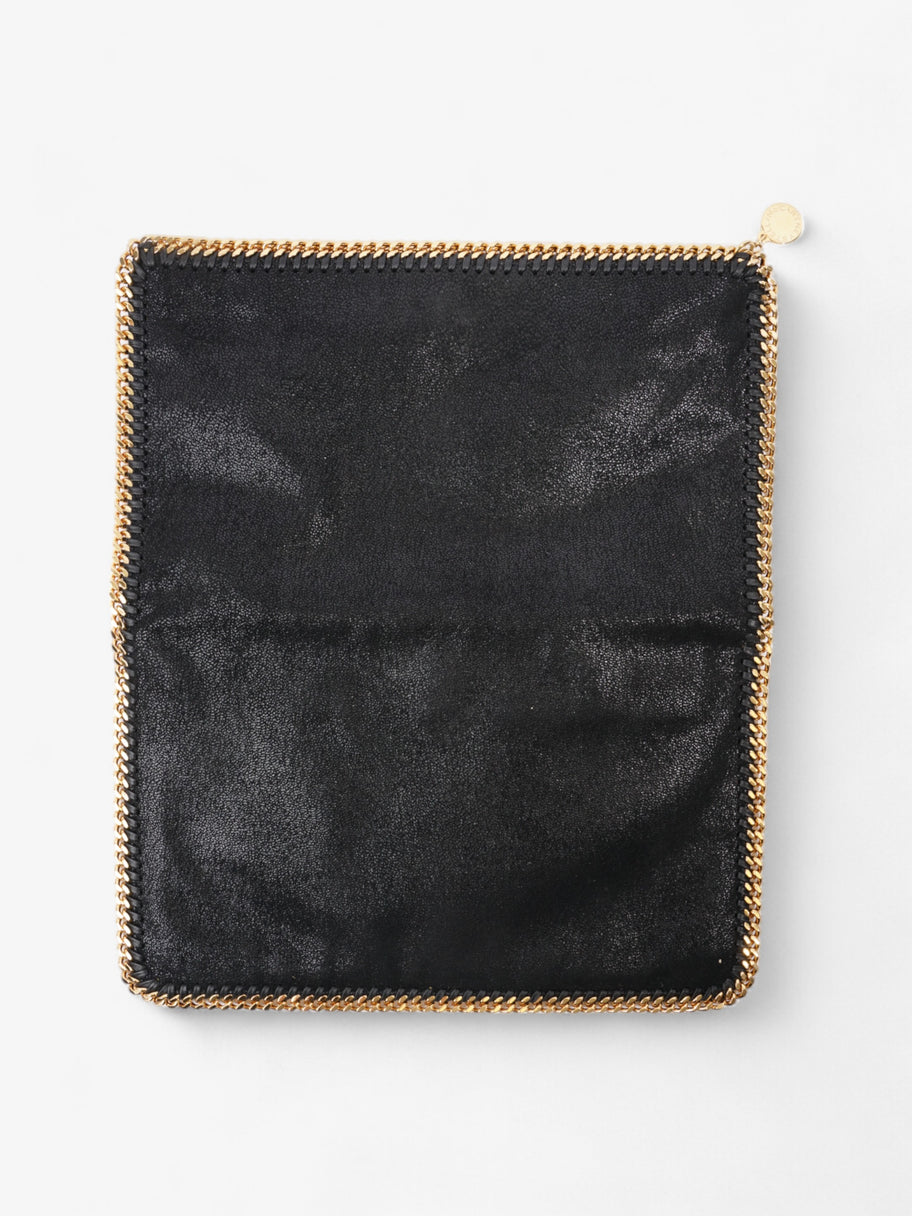 Stella McCartney Falabella Clutch Black Faux Suede Image 6