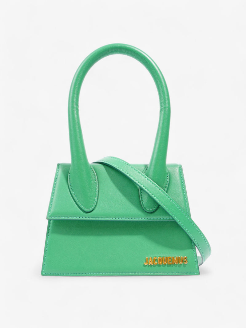  Jacquemus Le Chiquito Green Leather Moyen